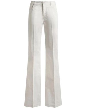 Etro Wide Trousers - White