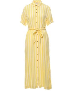Barbour Shirt Dresses - Yellow