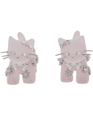 YVMIN Split Kitten Ohrringe - Pink