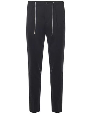 Eleventy Slim-Fit Trousers - Blue
