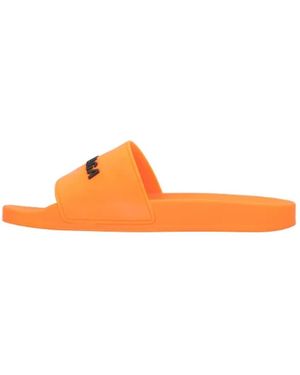 Balenciaga Rubber Sandals - Oranje