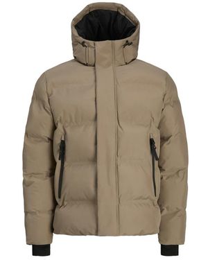 Jack & Jones Jassen ,Leer Cofusion Puffer Jacket - Groen