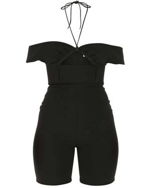Saint Laurent Playsuits - Negro