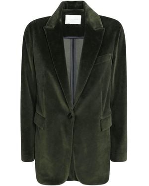 Circolo 1901 Blazer Velluto Liscio - Groen