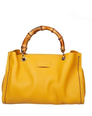 Plinio Visona' Handbags - Jaune