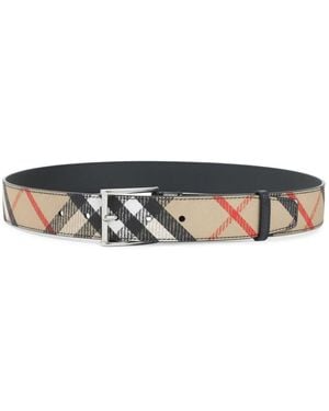 Burberry Klassischer Shield Gürtel - Schwarz