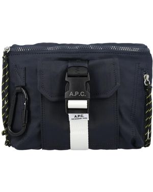 A.P.C. Banane Trek Gürteltasche - Blau