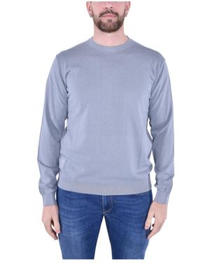 Blauer Strickware - Blau