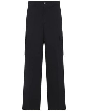 Dries Van Noten Straight Trousers - Black