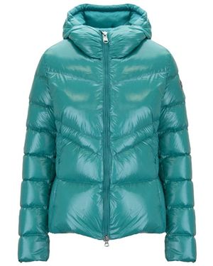Colmar Jassen ,Groen ,Hoge Kraag Hooded Donsjas