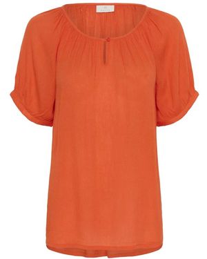Kaffe Blouses - Arancione