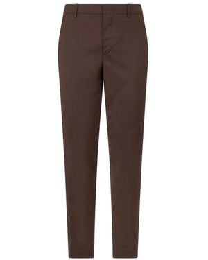 Moorer Suit Trousers - Brown