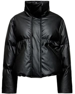 MM6 by Maison Margiela Winter Jackets - Black