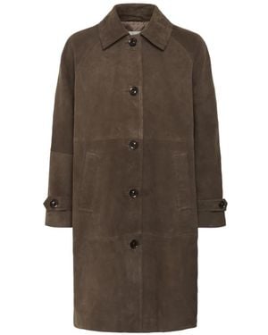 My Essential Wardrobe Leather Jackets - Marrone