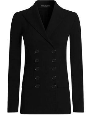 Dolce & Gabbana Jassen ,Zwart ,Jacket