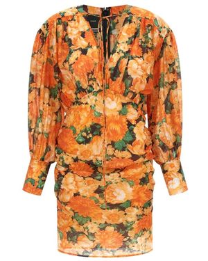 Pinko Short Dresses - Orange