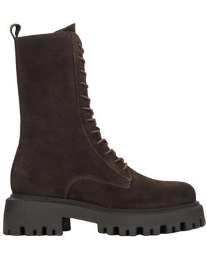 ESTRO Lace-Up Boots - Brown