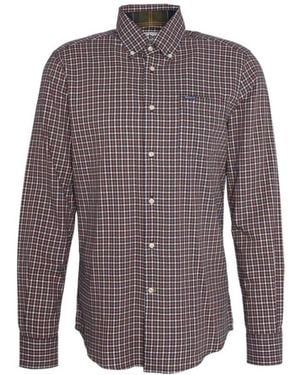 Barbour Casual Shirts - Purple