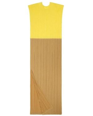 Issey Miyake Midi Dresses - Amarillo