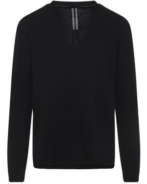 Rick Owens V-Neck Knitwear - Noir