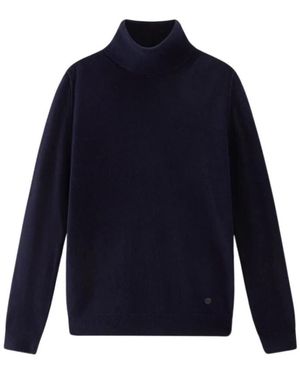 Woolrich Turtlenecks - Bleu