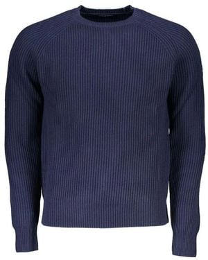 North Sails Trui Met Ronde Hals, Klassieke Stijl - Blauw
