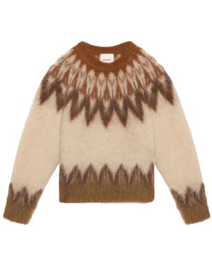 Isabel Marant Round-Neck Knitwear - Brown
