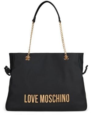 Love Moschino Shopping Bags - Black