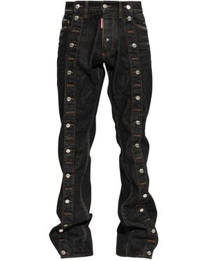DSquared² Jeans ,Blauw ,Katoen American Jeans - Zwart