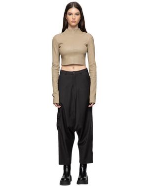 VESPUCCI by VSP Straight Trousers - Noir