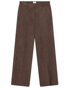 Seductive Wijde Broek - Bruin