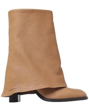 See By Chloé Heeled Boots - Marrone