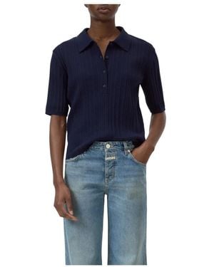 Closed Polo Shirts - Blue