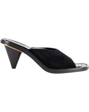 Phoebe Philo Heeled Mules - Negro