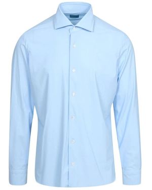 Barba Napoli Overhemden ,Blauw ,Formeel Overhemd