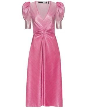 ROTATE BIRGER CHRISTENSEN Midi Dresses - Pink