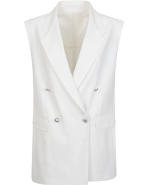 Tagliatore Vests - Blanco