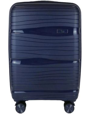 BY BYBLOS Large Suitcases - Azul