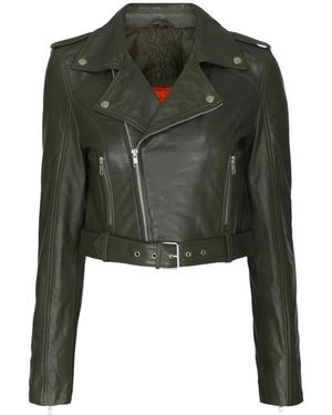 Notyz Leather Jackets - Green