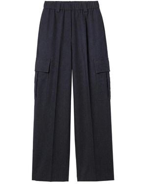 8pm Wide Trousers - Bleu