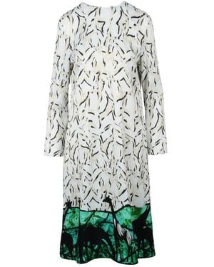 Stella Jean Longuette Straight Dress - Mehrfarbig