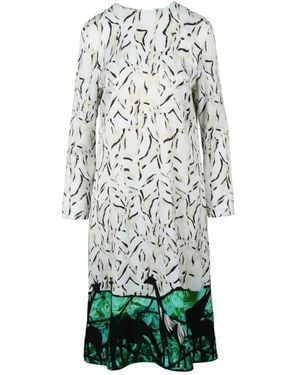 Stella Jean Longuette Straight Dress - Mehrfarbig