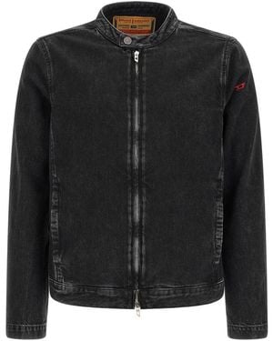 DIESEL Denim Jackets - Black