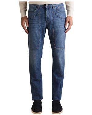 Jeckerson Straight Jeans - Blue