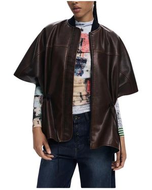 Desigual Ponchos - Black