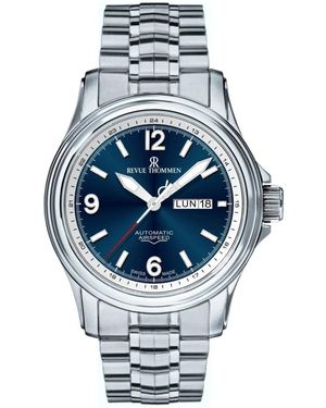 Revue Thommen Accessoires ,Grijs ,16040.2435 Automatisch Horloge - Metallic