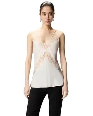 Pinko Sleeveless Tops - Neutro