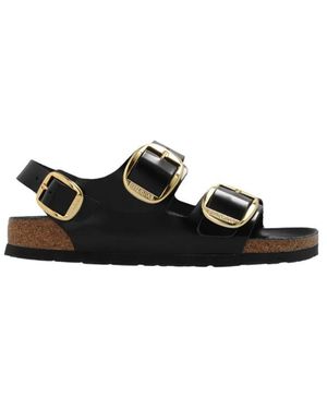 Birkenstock Flat Sandals - Nero