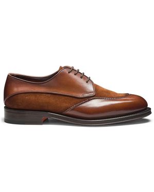Santoni Business Shoes - Brown
