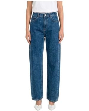 Twinset Straight Jeans - Azul